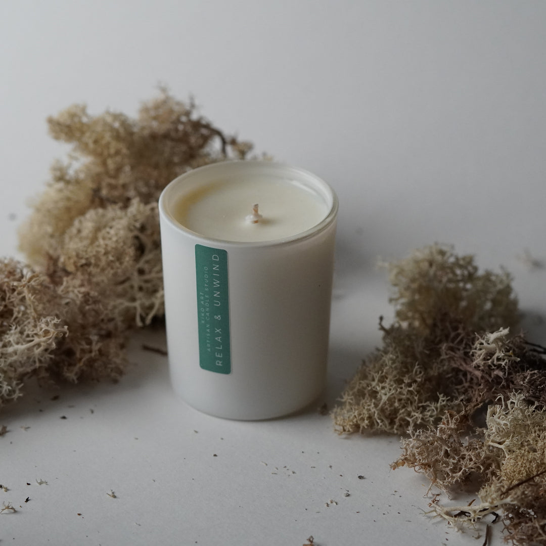 Aromatherapy Candle 9cl - White Candle