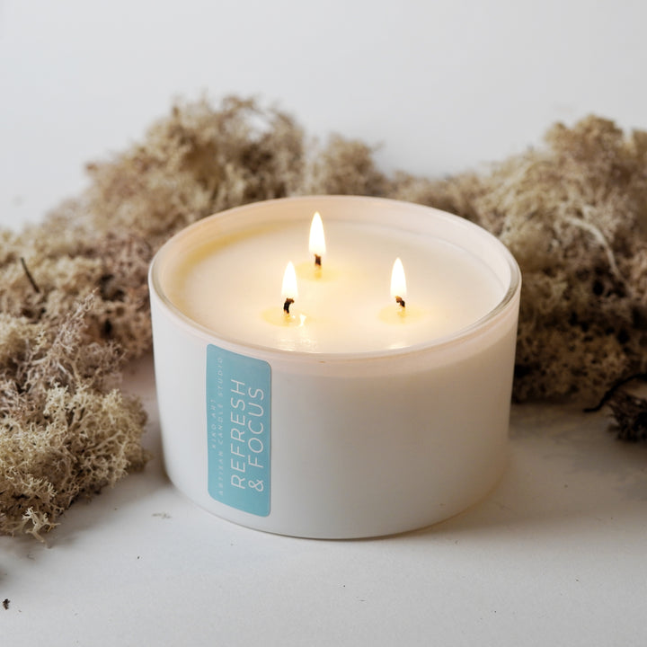 Aromatherapy Candle HYGGE Refresh & Focus